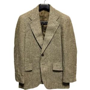 ビンテージ70'S〜 USA製 ハリスツイード CLIPPER CRAFT 2Bテーラードジャケット...