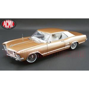 アメ車ミニカー 限定702個 Acme 1964 1 18 ブロンズ 最安値挑戦 リビエラ ビュイック