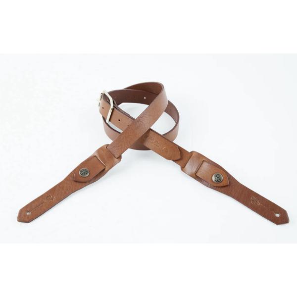 CROSBY Cognac [Red Monkey Guitar Strap]