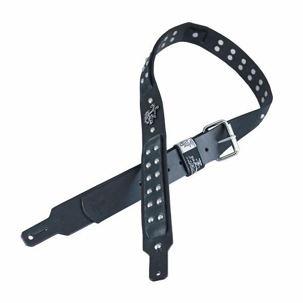 Honky Tonk Black [Red Monkey Guitar Strap]