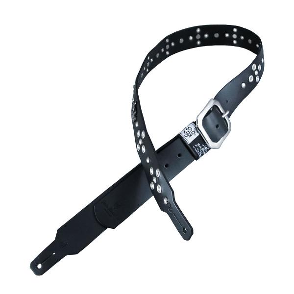 Motor City Black [Red Monkey Guitar Strap]