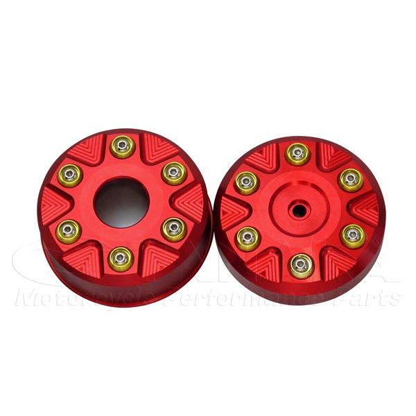 田中商会直営店】グロム/GROM/MSX125用 サイドカバーガーニッシュレッド【レターパック代引不...