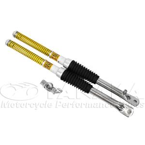 田中商会直営店】モンキー４Ｌ用　40mmロング　強化インナーフォーク520ｍｍ｜redmotoparts