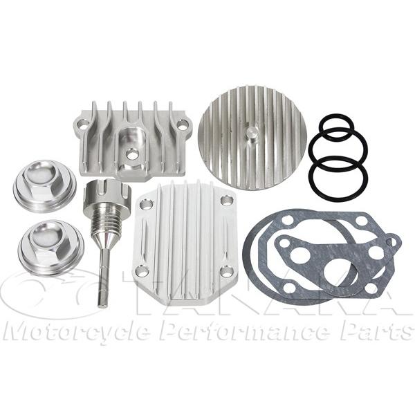 田中商会直営店】モンキー・ゴリラ・ダックスシリンダーヘッド用アルミビレットカバー6点セット【レターパ...