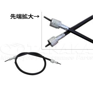 田中商会直営店】メーターケーブル　角-角型 長さ730mm｜redmotoparts