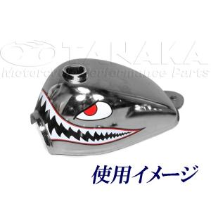 田中商会直営店】モンキー５Ｌタンク用　デコレーションステッカーのみ　シャーク｜redmotoparts