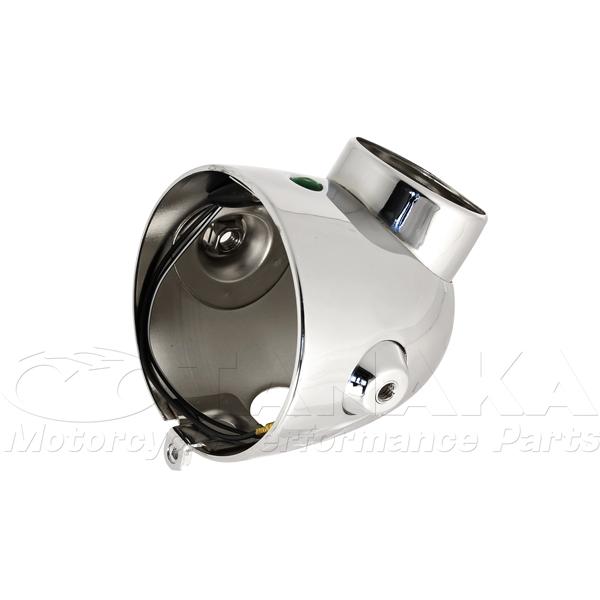 田中商会直営店】4Lモンキー用　ヘッドライトケース　メッキ【レターパック代引不可】