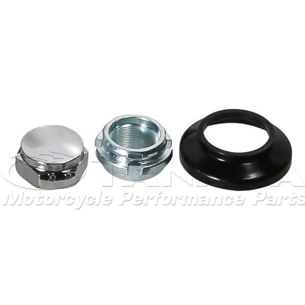 田中商会直営店】モンキー・ゴリラ・ダックス・シャリー用　ステアリングトップナット＆ステアリングヘッド...