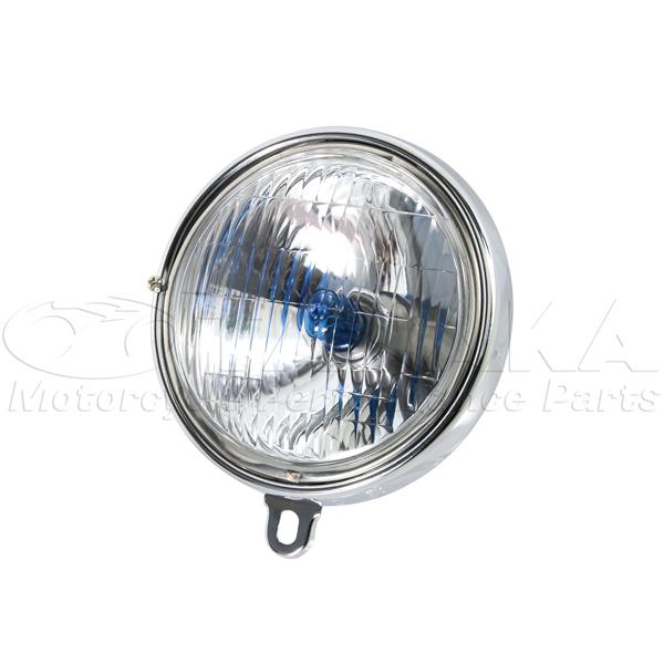 田中商会直営店】4Lモンキー用　ヘッドライトレンズ＆リム【レターパック代引不可】