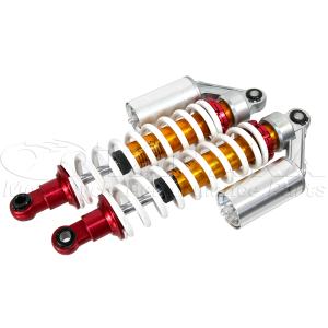 田中商会直営店】【本数限定】330mm リアサスペンション リザーバータンク付　2本セット｜redmotoparts