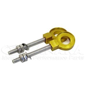 アルミ製　チェーンアジャスター イエロー_田中商会直営店