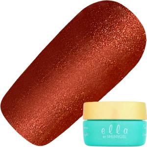 エラバイシャイニージェル ella BY SHINYGEL novaシリーズ カラージェル2g 1014 レッドグリッター メール便対応 ジェルネイル/カラージェルsp08