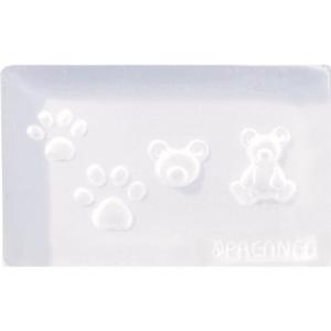 プリアンファ PREANFA なかやまちえこコラボ シリコンモールド001 くま メール便対応 アート用具 ジェル小物 レジンクラフト/ジェルネイルアート