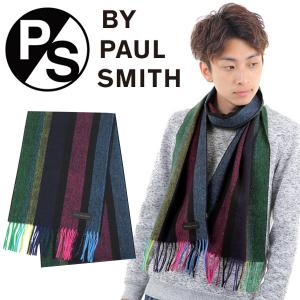 マフラー メンズ/レディース/ブランド/ウール PS by Paul Smith ポールスミス マフラー