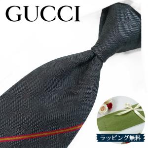 GUCCI  グッチ ネクタイ GG柄(8cm) A33【ブランド・プレゼント・成人祝い・入社祝い・バースデー・ギフト】【ラッピング無料・送料無料】｜redrose