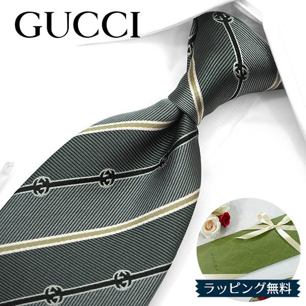 GUCCI  グッチ ネクタイ GG柄(8cm) A45【ブランド・プレゼント・バースデー・ギフト・...