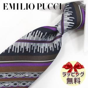 EMILIO PUCCI（エミリオプッチ） ネクタイ JI790 メンズ イタリア製