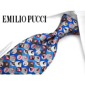 EMILIO PUCCI（エミリオプッチ） ネクタイ JI790 メンズ イタリア製