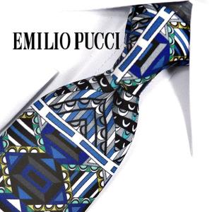 EMILIO PUCCI（エミリオプッチ） ネクタイ JI787 メンズ イタリア製