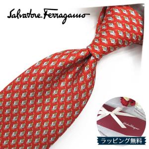 FERRAGAMO（フェラガモ） 並行輸入 ネクタイ プリント タイ 357857 006