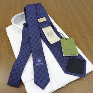 GUCCI グッチ ネクタイ GG柄(8cm)...の詳細画像2