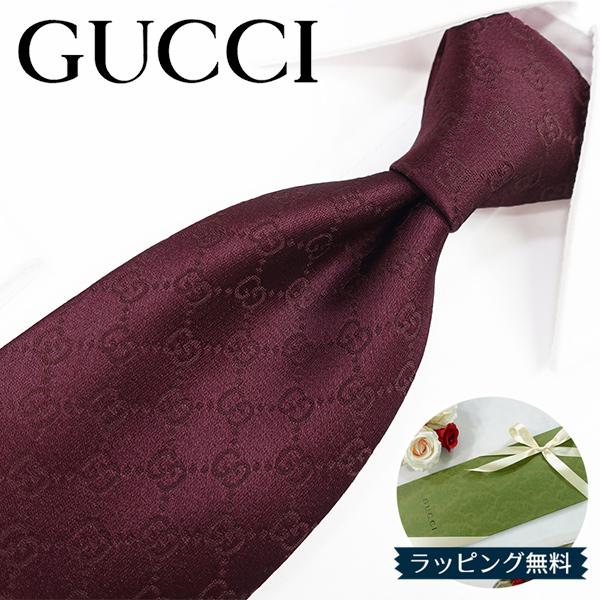 GUCCI  グッチ ネクタイ GG柄(8cm) GG30【ブランド・プレゼント・バースデー・ギフト...