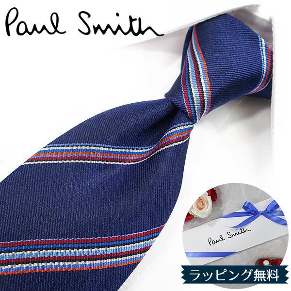 ポールスミス ネクタイ ブランド PS130 ネイビー/マルチカラー 【プレゼント・ギフト・バースデ...