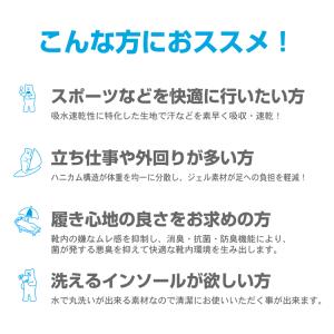 インソール 中敷き 超速乾 ドライ 吸水 衝撃...の詳細画像4