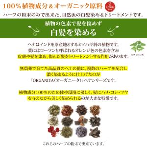 ヘナ オーガニータ ORGANITA ディープ...の詳細画像2