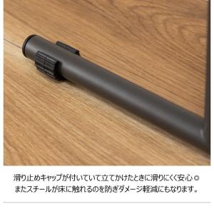 ハンガー ダークグレー ホワイト ハンガーラッ...の詳細画像5
