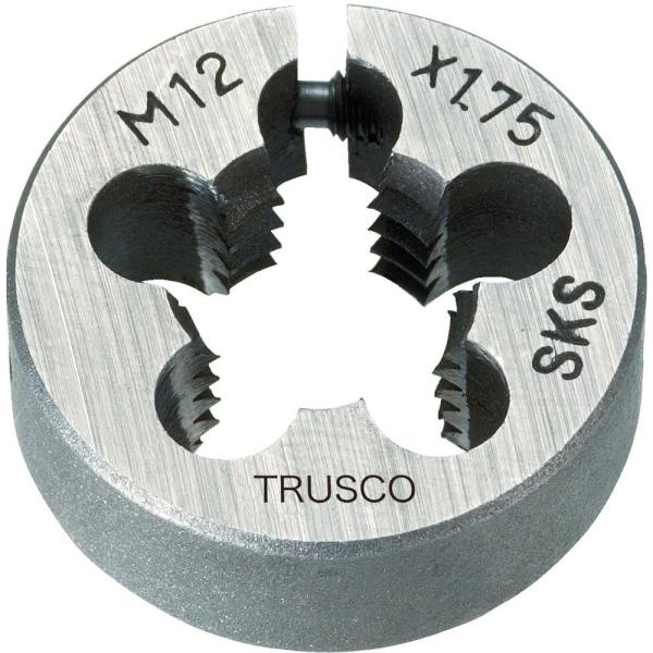 TRUSCO(トラスコ) 丸ダイス 25径 M12X1.5 (SKS) T25D-12X1.5