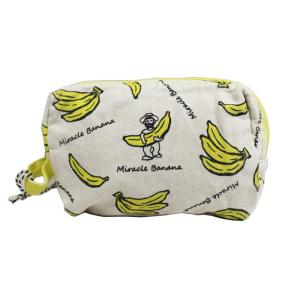 【ネコポス便対応】 AND PACKABLE アンド パッカブル "BANANA" AND POUCH アンド ポーチ WASHABLE COTTON コットン レディース メンズ NATURAL｜redwood