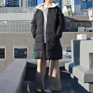 PYRENEX ピレネックス WOMEN'S　ARTNEY SOFT3 アートニー ソフト3　DOWN COAT ダウン コート NO COLLAR ノーカラー　BLACK JP38-JP40 HWU001　送料無料！｜redwood