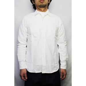 エフオービーファクトリー　FOB FACTORY  / F3379 オックス ワークシャツ OX WORK (69 ホワイト) 日本製｜redwood