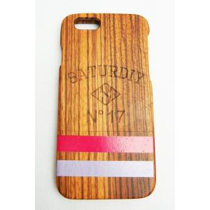 SaturDIY (サタデー) / WOODEN iPHONEケース (メイプル)｜redwood