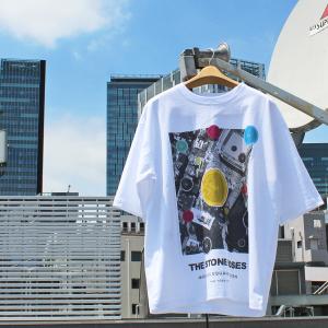 JOHNBULL　JT263C30 Artist t-shirt アーティストTシャツ　THE STONE ROSES ザ・ストーン・ローゼズ MADISON SQUARE GARDEN　Rock t-shirt ロックTシャツ　WHITE