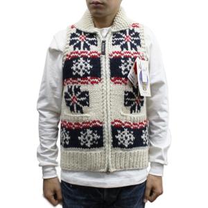 KANATA KV06 6PLY SNOW COWICHAN VEST スノー カウチン ベスト S...