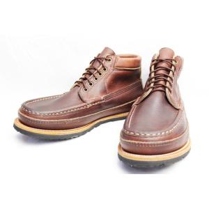 Russell Moccasin ブラウンデッキシューズ 8 1/2 85d6f5a474a23a71bbdb47ef2c1668