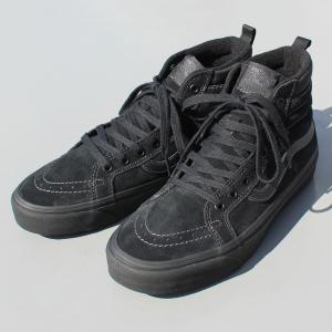 VANS ヴァンズ　MTE SK8-HI INSULATED スケートハイ インシュレーテッド SUEDEスウェード SKATE SHOES スケートシューズ　VN000EB4BKA　BLACK 26cm-28cm