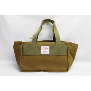 フィルソン FILSON / Tin Cloth ショット シェル バッグ (TAN) MADE IN U.S.A.｜redwood