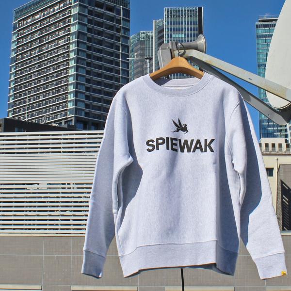SPIEWAK スピワック　TQ1004-002 CREWNECK SWEAT SHIRTS クルー...