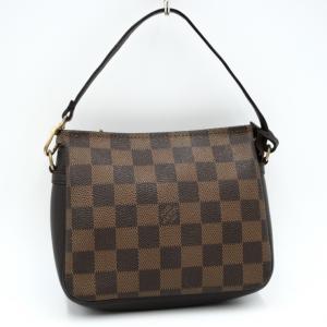 LOUIS VUITTON（ルイ・ヴィトン）トゥルース・メイクアップ ダミエ エベヌ アクセサリーポーチ レディース