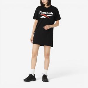 【リーボック公式】2カラーロゴ オーバーサイズ Tシャツドレス / ID 2-COLOR LOGO ...