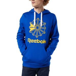 アウトレット価格 返品可 リーボック公式 パーカー Reebok CL ビッグロゴ フーディー