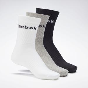 セール価格  リーボック公式 ソックス Reebok アクティブ コア クルー ソックス 3足組 / Active Core Crew Socks 3 Pairs