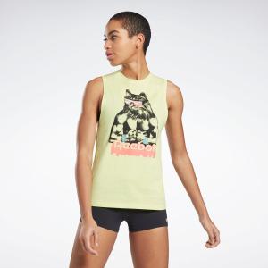 セール価格 返品可 リーボック公式 タンクトップ Reebok グリッティキティ タンクトップ / Gritty Kitty Tank Top