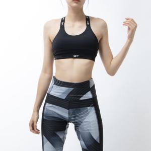 【リーボック公式】キレイ フィット ロゴ ライトインパクト ブラ / Kirei Fit Logo Light-Impact Bra（ブラック）｜reebok