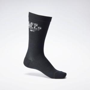 【リーボック公式】レズミルズ クルー ソックス / LES MILLS CREW SOCK （ブラック）｜reebok