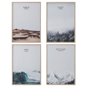 アートパネル 絵 絵画 ウォールアート 壁掛け 景色 雄大 自然 砂漠 森