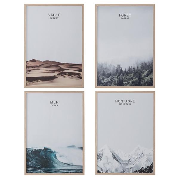 アートパネル 絵 絵画 ウォールアート 壁掛け 景色 雄大 自然 砂漠 森 波 山 キャンバスアート...